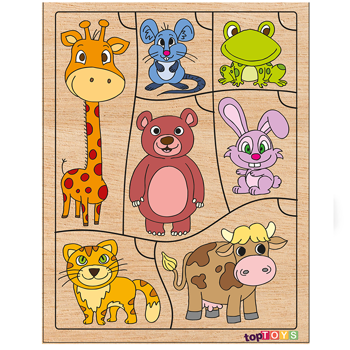 BİL BAKALIM KİM NE YER ? AHŞAP EŞLEŞTİRME PUZZLE