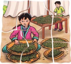 Kat Kat Çay Ahşap Puzzle