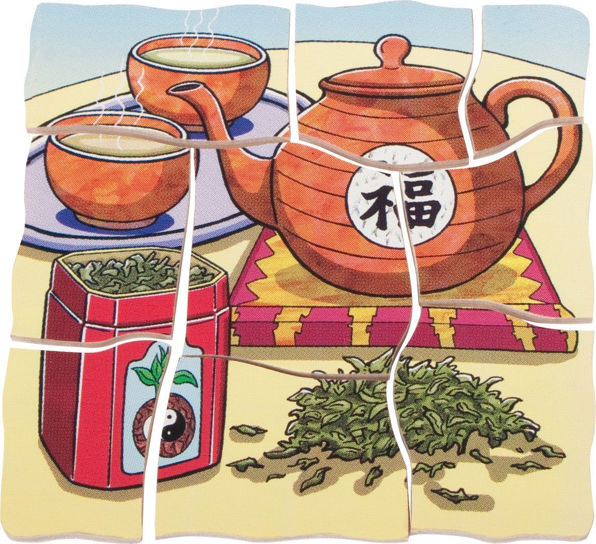 Kat Kat Çay Ahşap Puzzle