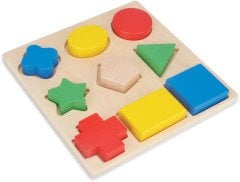 Toptoys Geometrik Şekiller Tablası