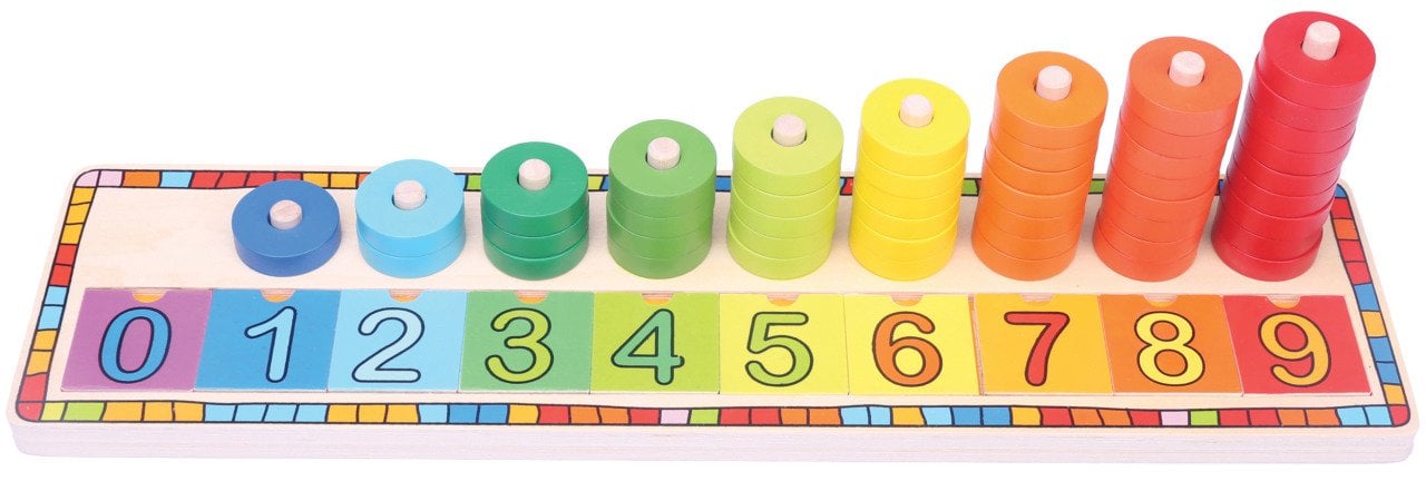 Toptoys Ahşap Say ve Eşleştir