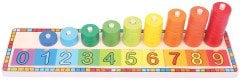 Toptoys Ahşap Say ve Eşleştir