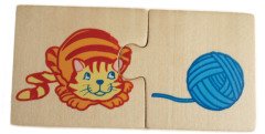 Ahşap Puzzle Bağlantı Kurma