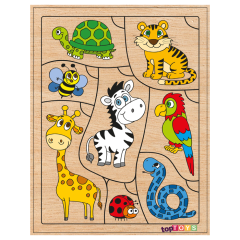 BİL BAKALIM KİME AİT HAYVANLAR ? AHŞAP EŞLEŞTİRME