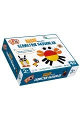 Ahşap Geometrik Hayvanlar