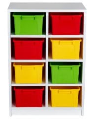 8 Kutulu Anaokulu Kreş Dolap