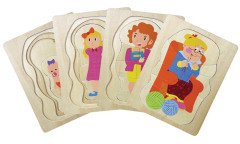 Ahşap Puzzle Kat Kat Nine