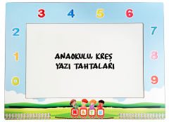 Sayılar Temalı Anaokulu Kreş Yazı Tahtası