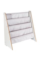 Montessori Çocuk Kitaplığı Beyaz Renk