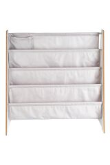 Montessori Çocuk Kitaplığı Beyaz Renk