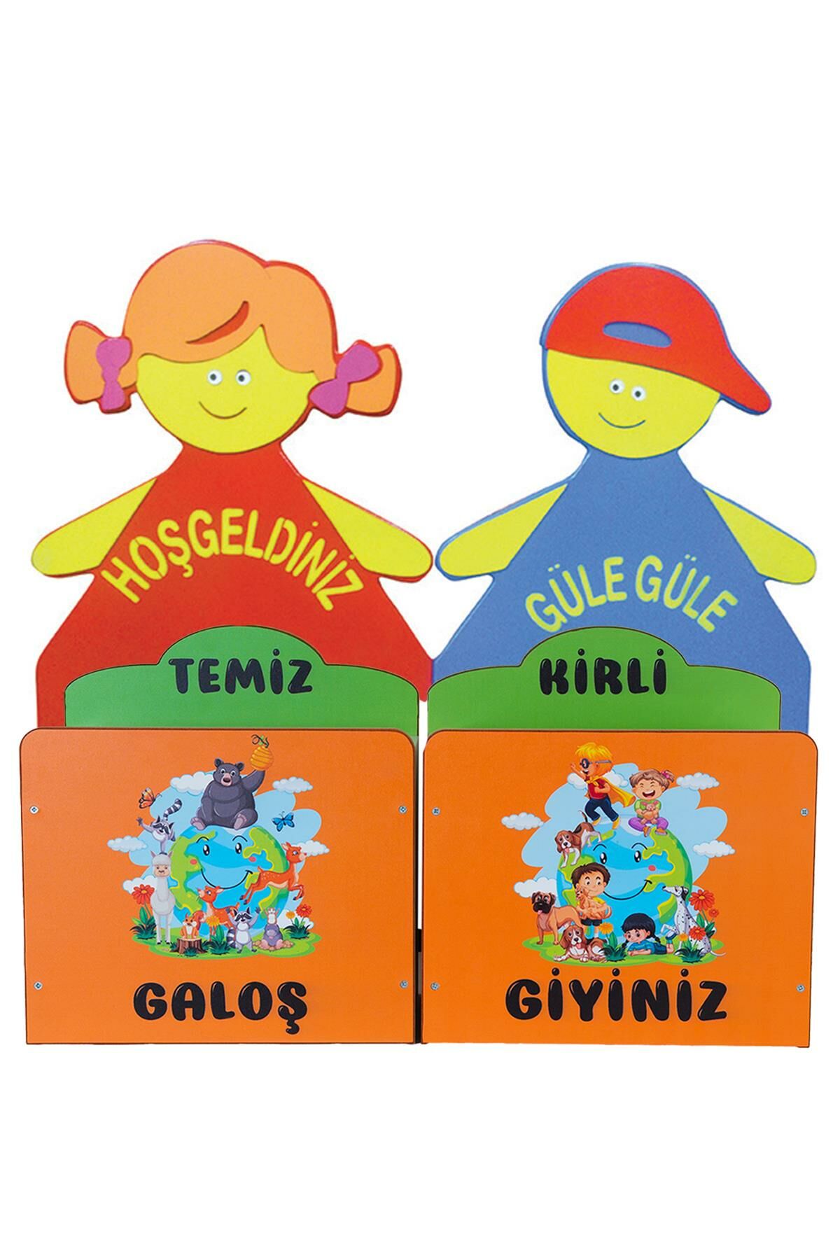 ÇOCUK FİGÜRLÜ GALOŞLUK - Anaokulu Sınıf Mobilyası