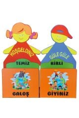 ÇOCUK FİGÜRLÜ GALOŞLUK - Anaokulu Sınıf Mobilyası