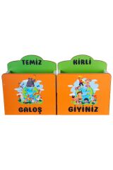 Kardanadam Galoşluk - Anaokulu Sınıf Mobilyası