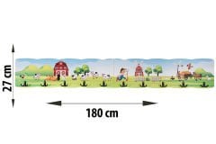 ÇİFTLİK TEMALI AHŞAP ANAOKULU KREŞ ASKILIK