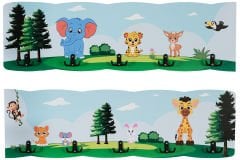 SAFARİ TEMALI AHŞAP ANAOKULU KREŞ ASKILIK