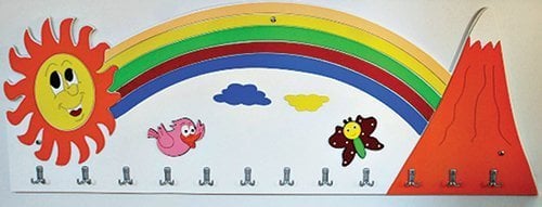 Gökkuşağı Askılık 200 cm - Anaokulu Sınıf Mobilyası