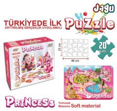Jagu Yumuşak Puzzle Prenses
